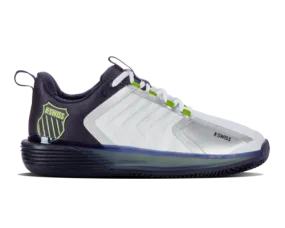 K-Swiss Men's Ultrashot 3 Hb White Peacoat Lime Green Shoes