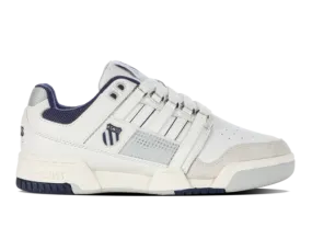 K-Swiss Women's Gstaad Gold Brilliant White Peacoat Gray Violet Shoes