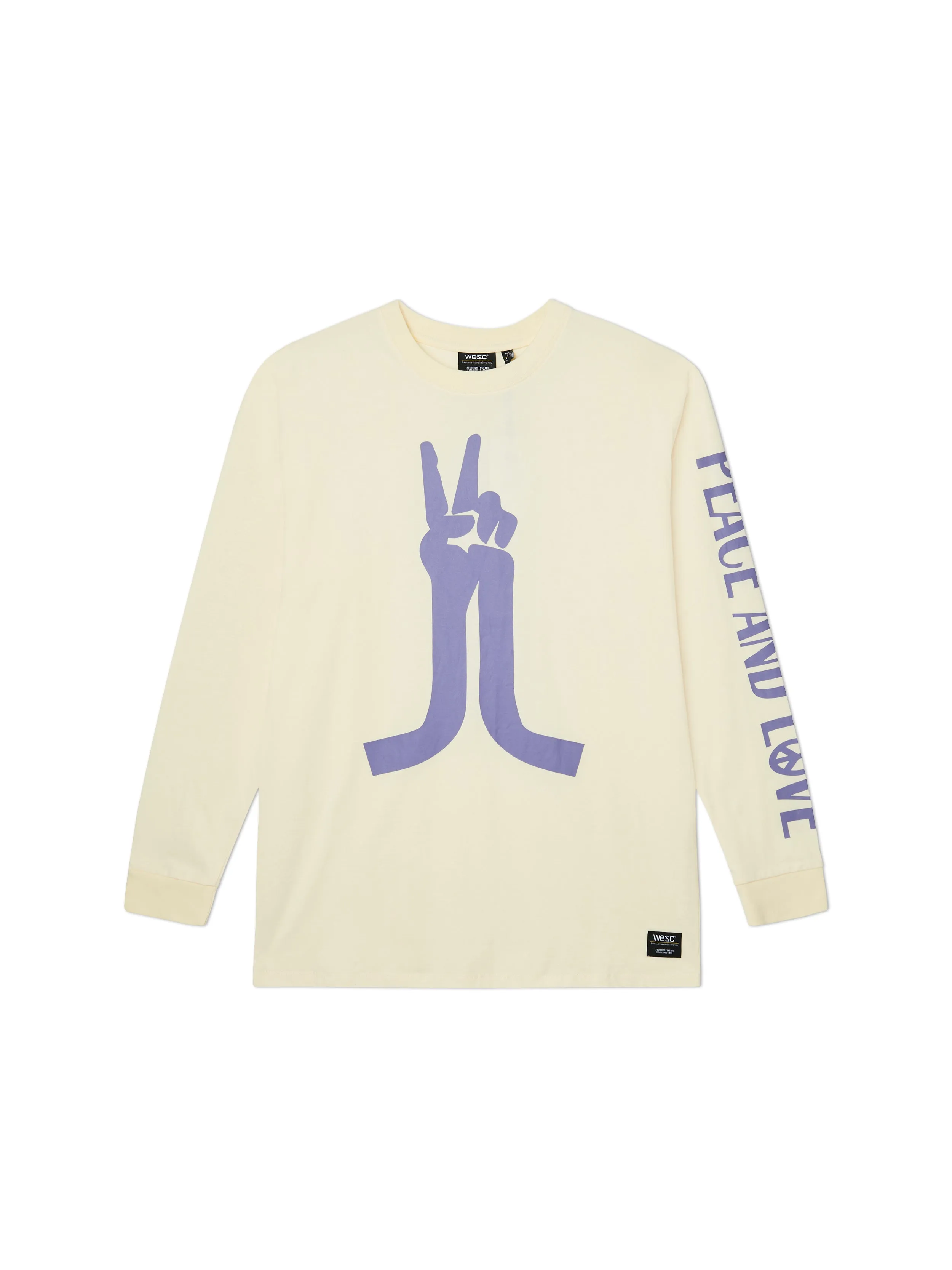 KENDRICK L/S ICON PEACE & LOVE TEE