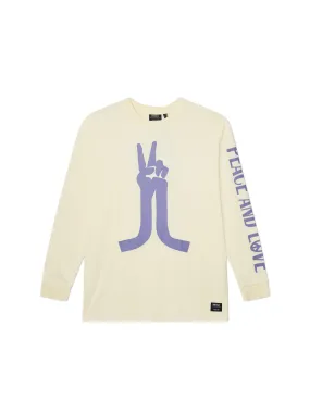 KENDRICK L/S ICON PEACE & LOVE TEE