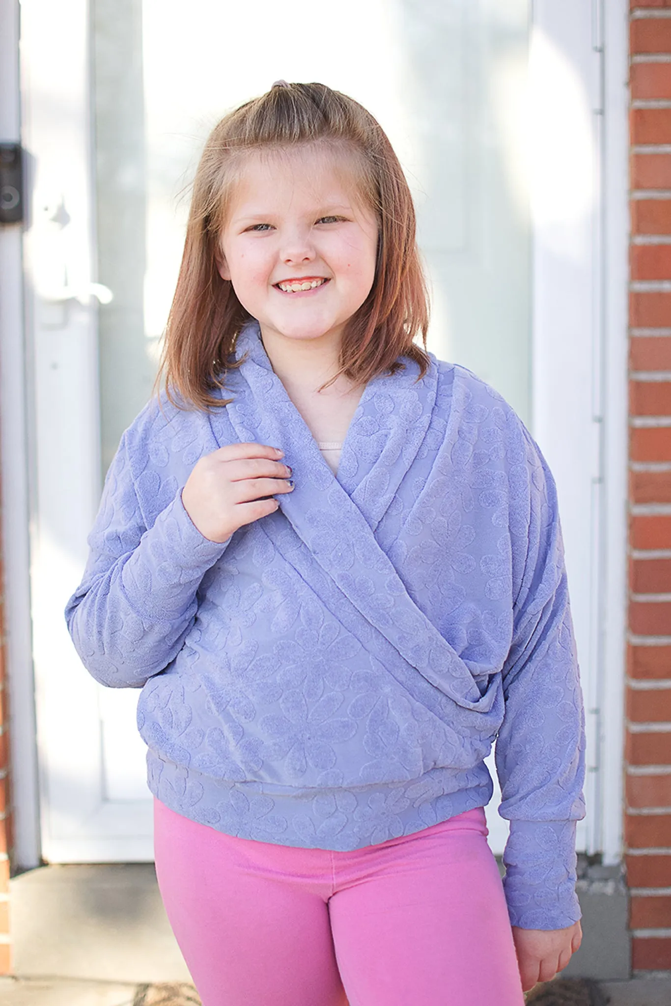 Kids Mira Crossover Sweater
