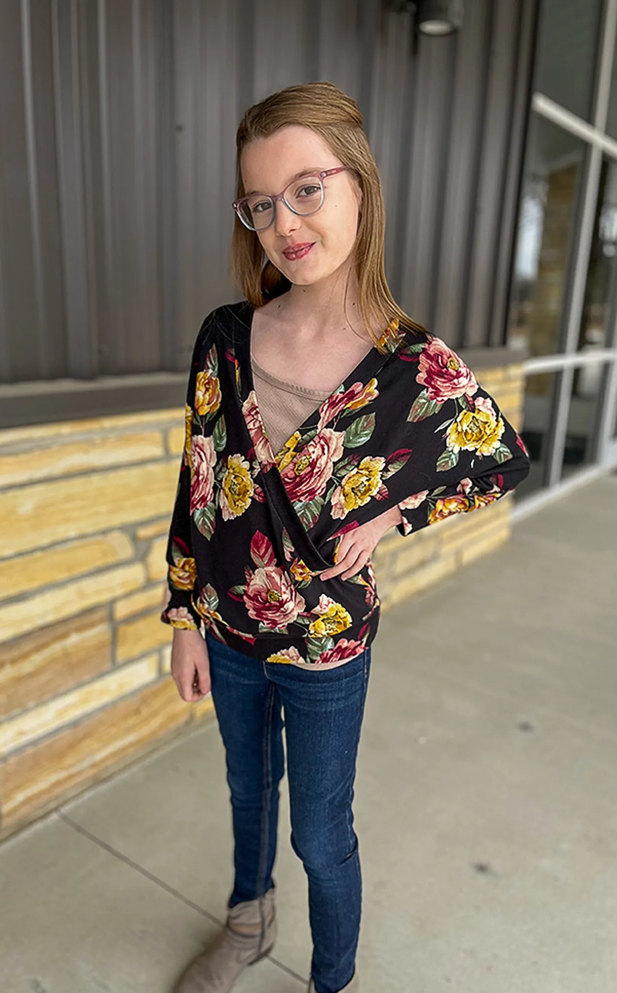 Kids Mira Crossover Sweater