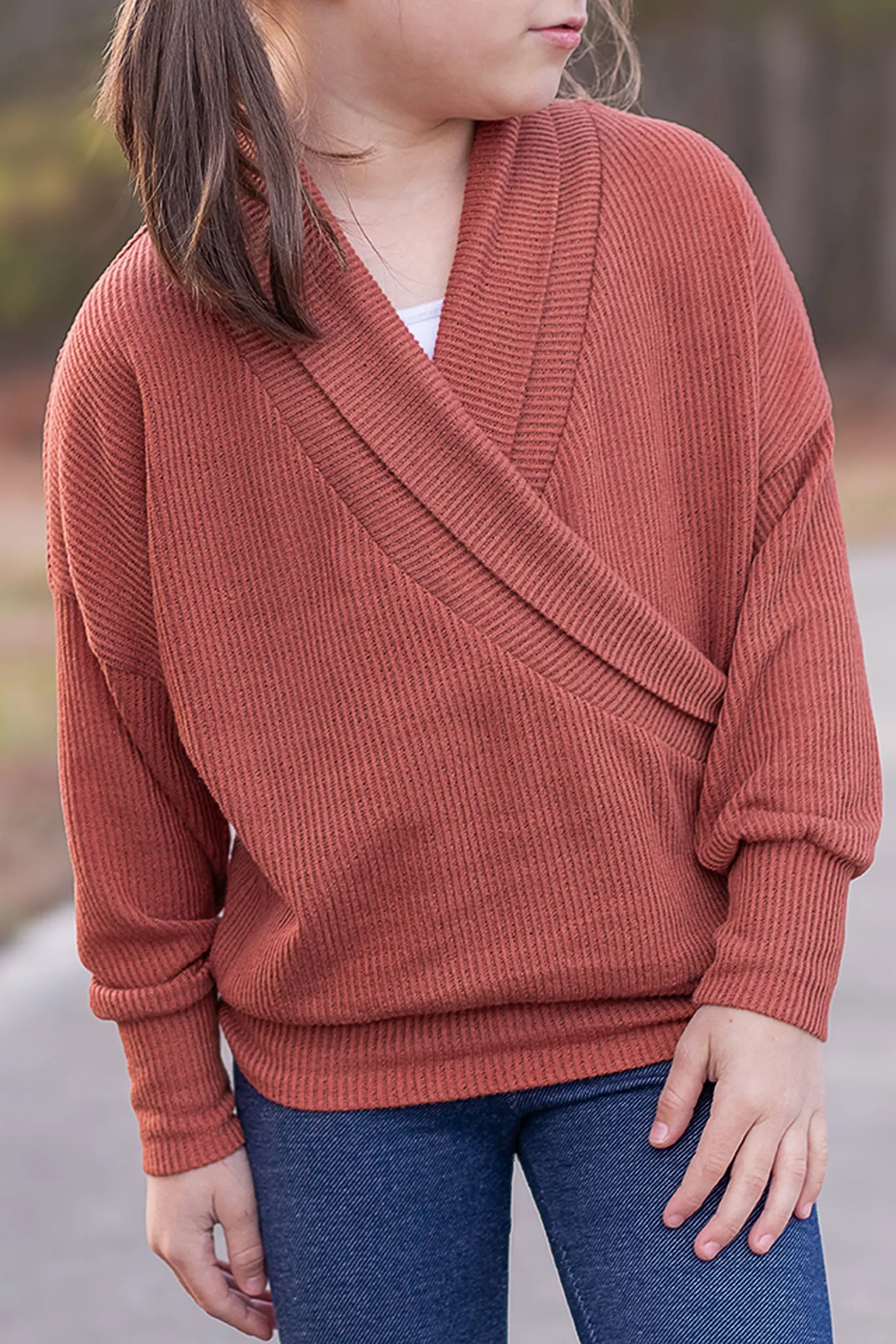 Kids Mira Crossover Sweater