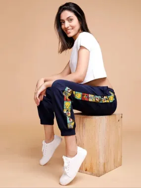 Ladies Joggers Pant Navy