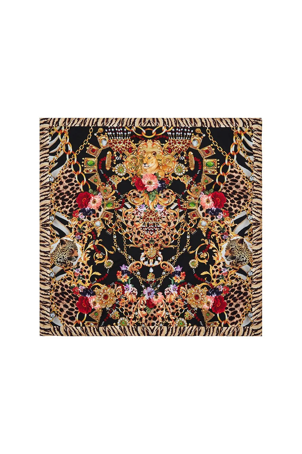 LARGE SQUARE SCARF A NIGHT IN THE 90S