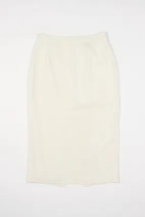 Laura Ashley White Maxi Skirt 16