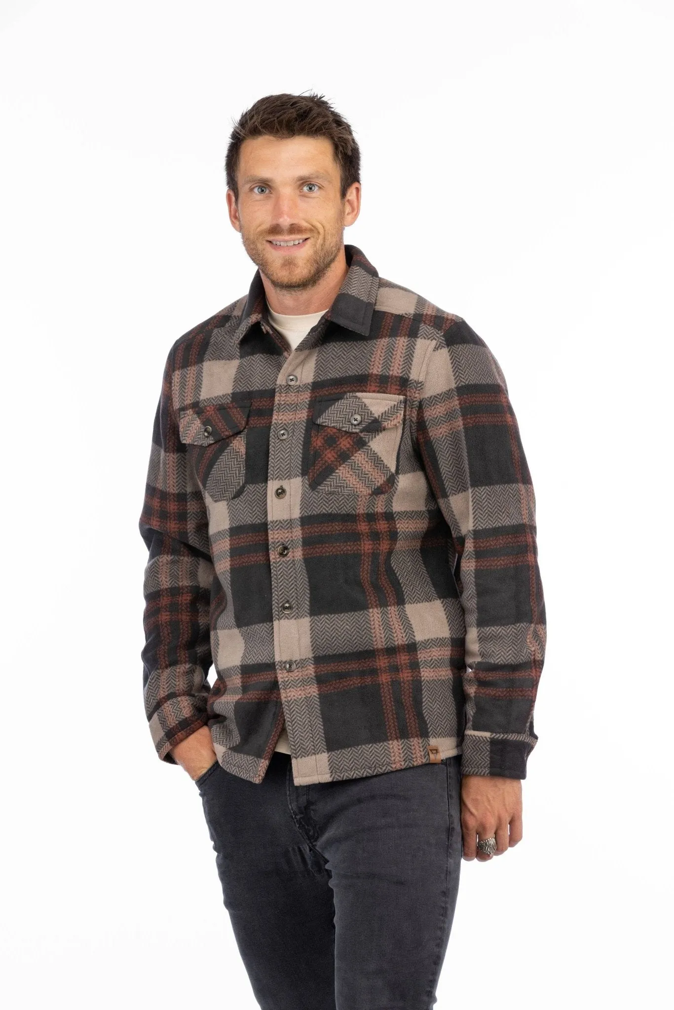 LIV Outdoor - Men's Koda Sherpa Lined Shirt Jacket