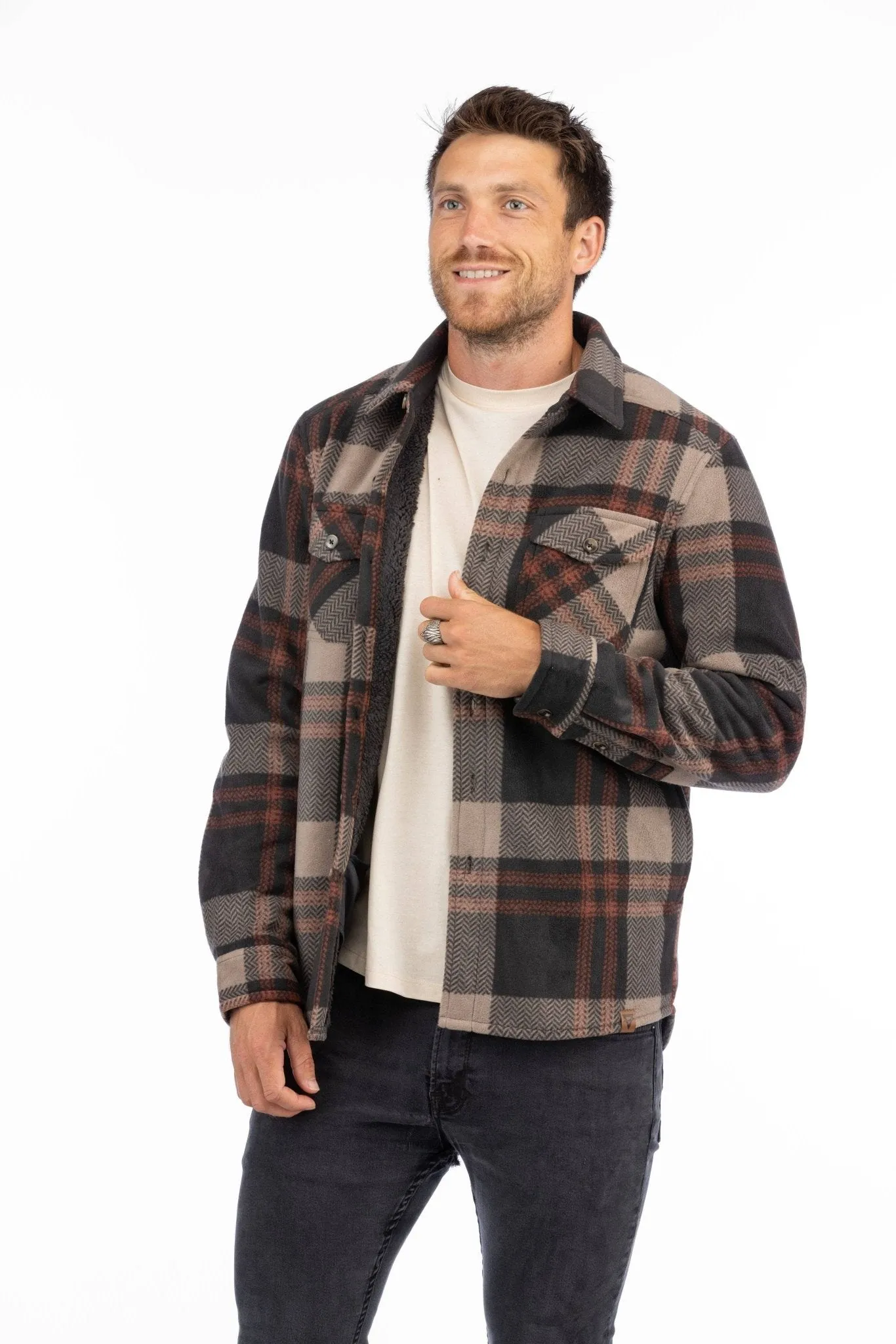 LIV Outdoor - Men's Koda Sherpa Lined Shirt Jacket