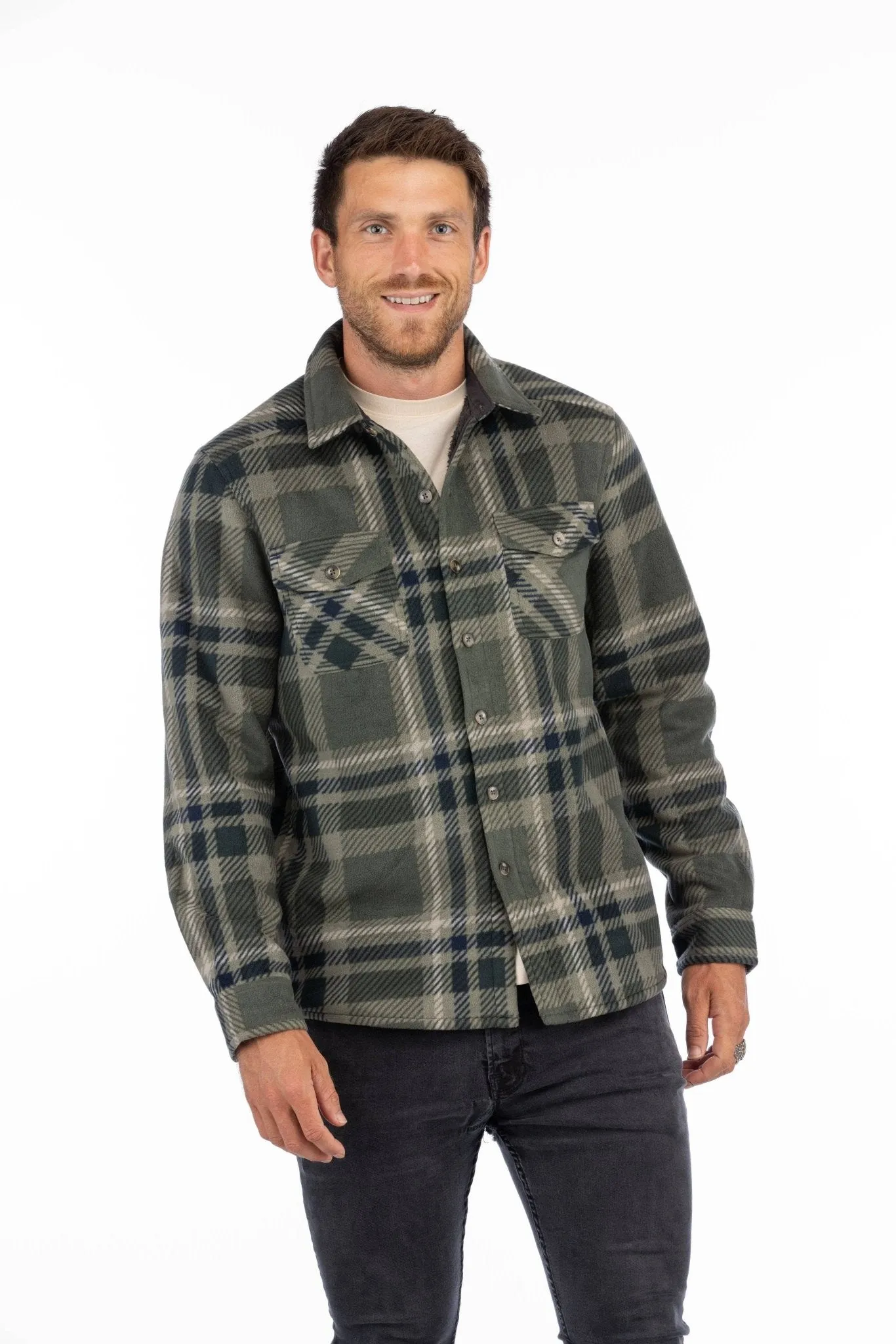LIV Outdoor - Men's Koda Sherpa Lined Shirt Jacket