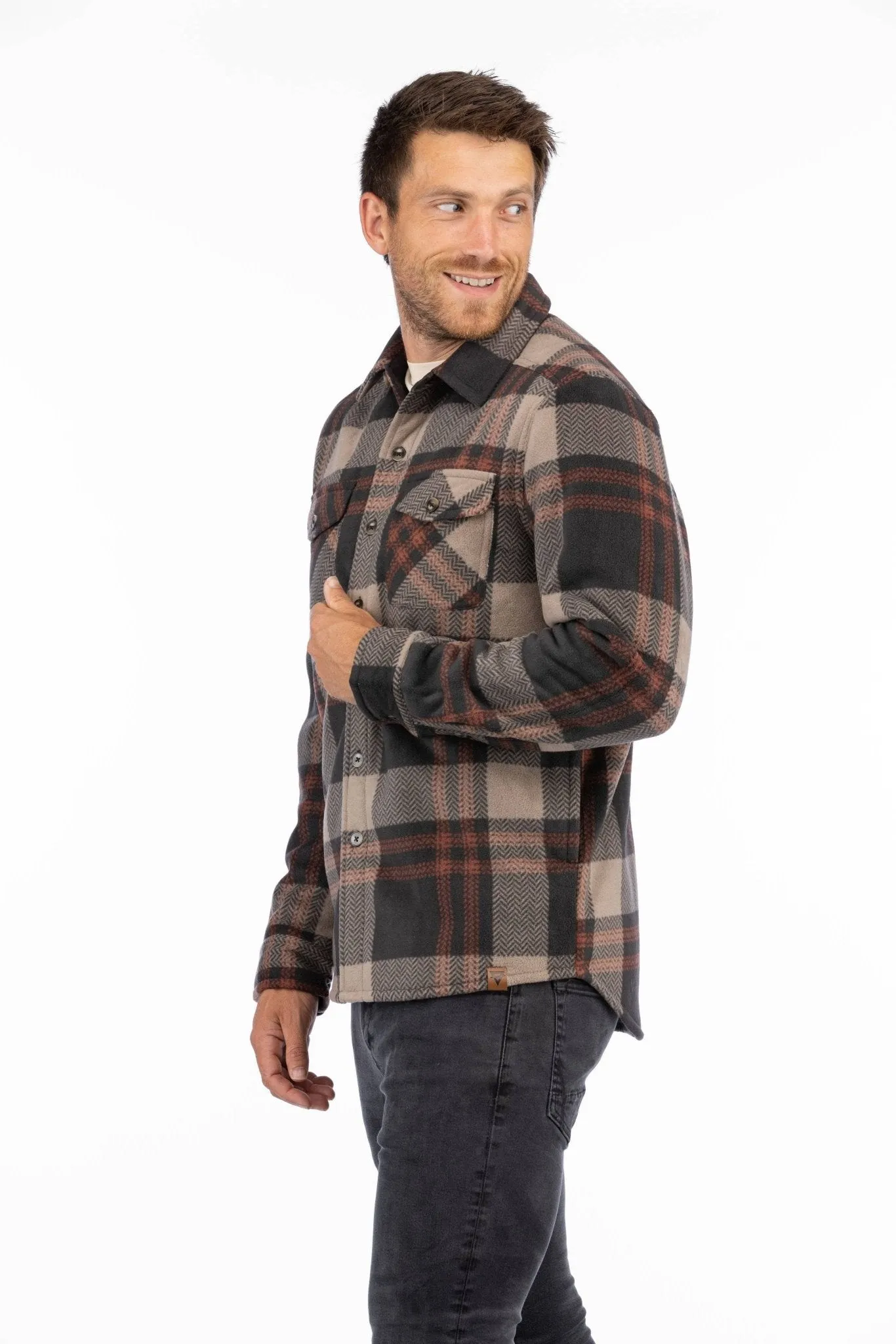 LIV Outdoor - Men's Koda Sherpa Lined Shirt Jacket
