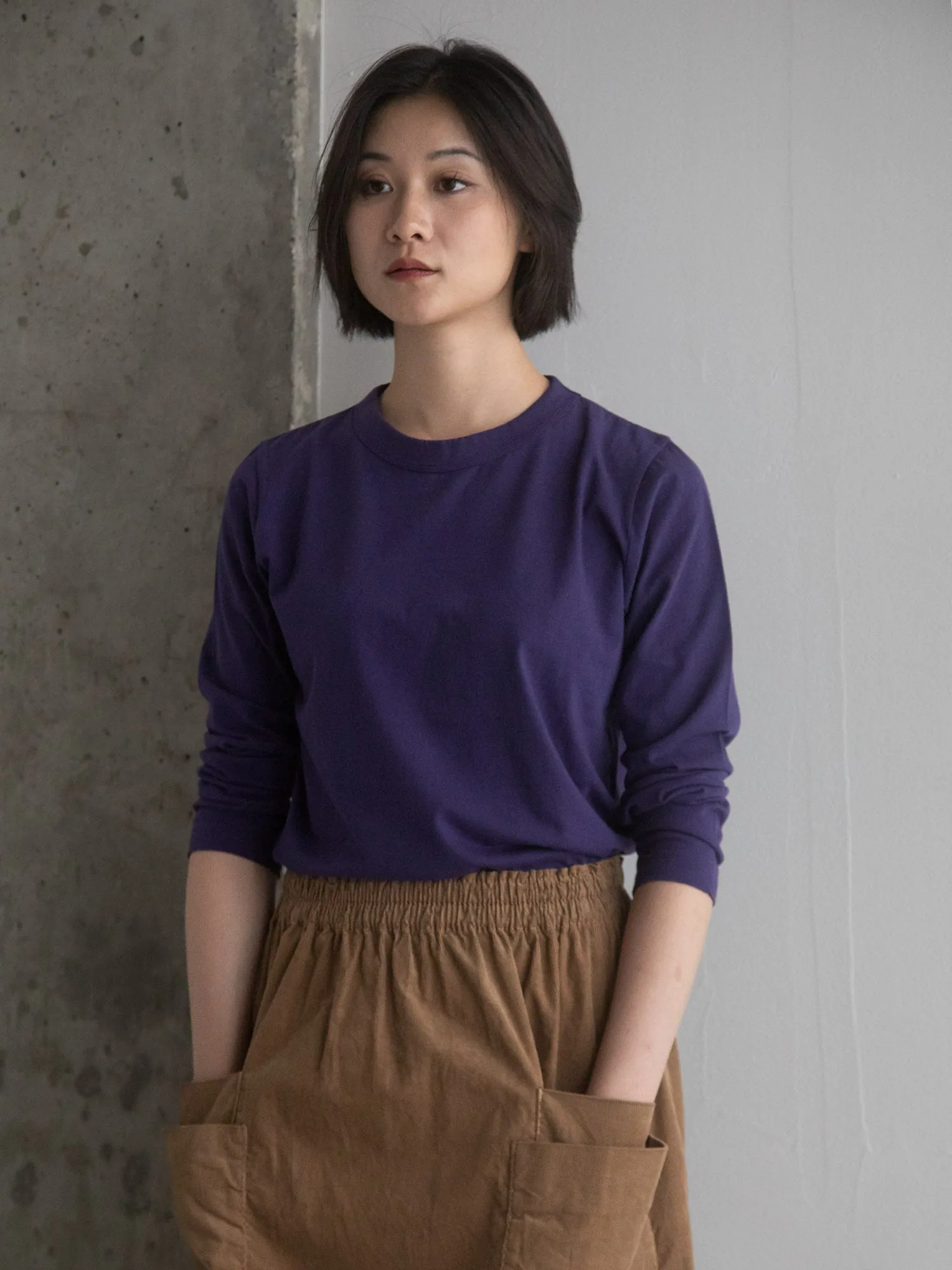 Long Sleeve T-Shirt – Purple