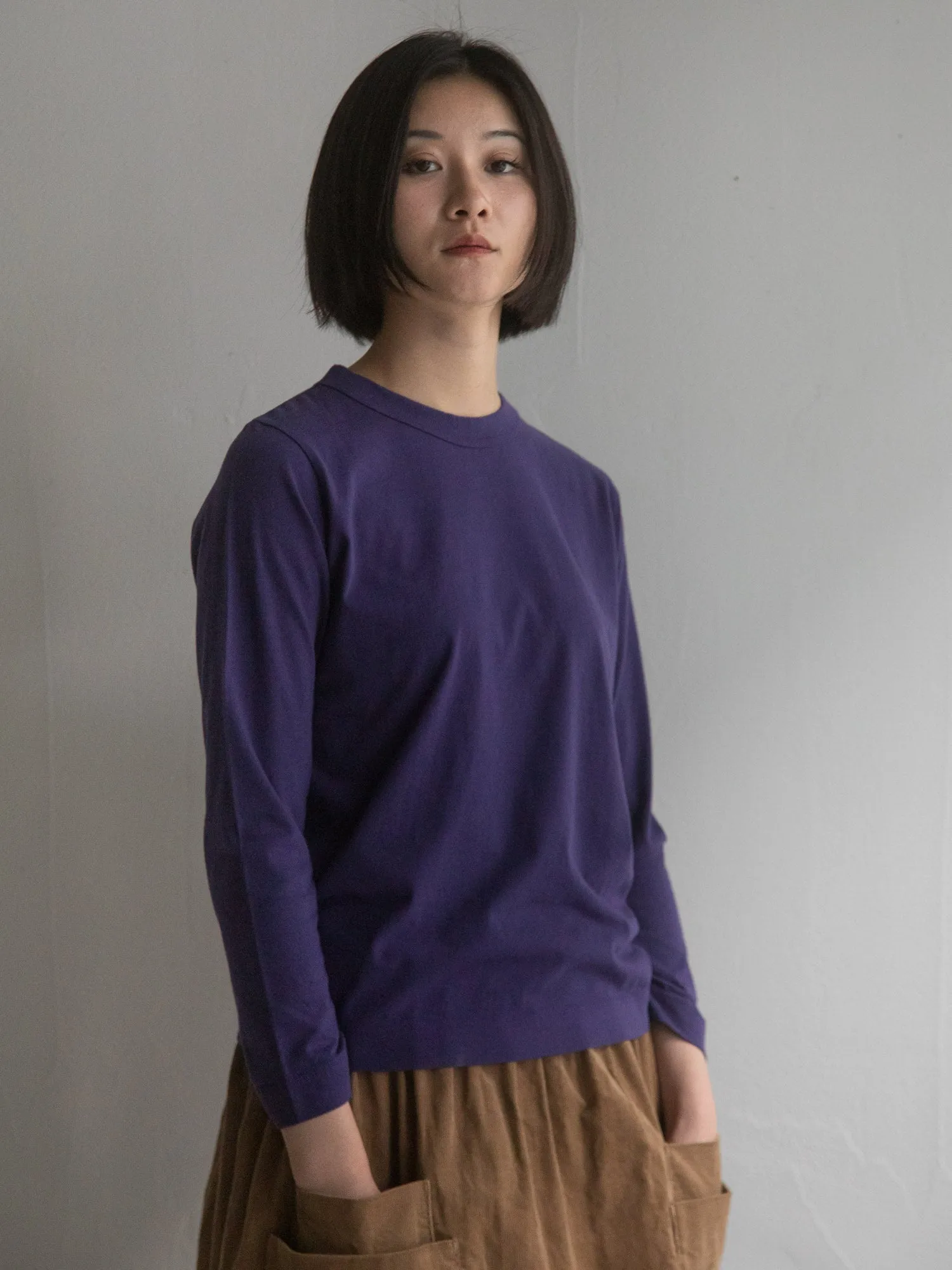 Long Sleeve T-Shirt – Purple