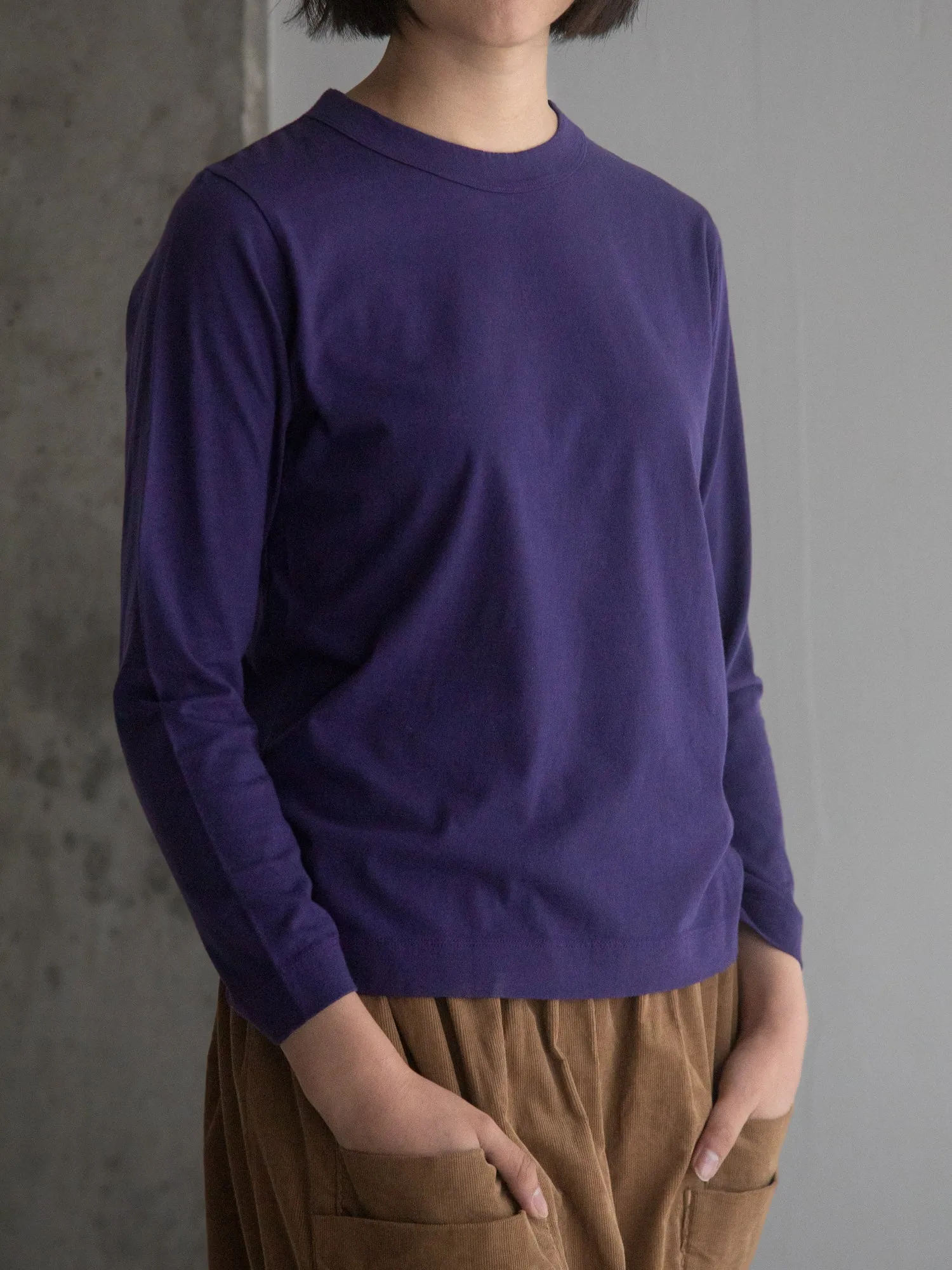 Long Sleeve T-Shirt – Purple