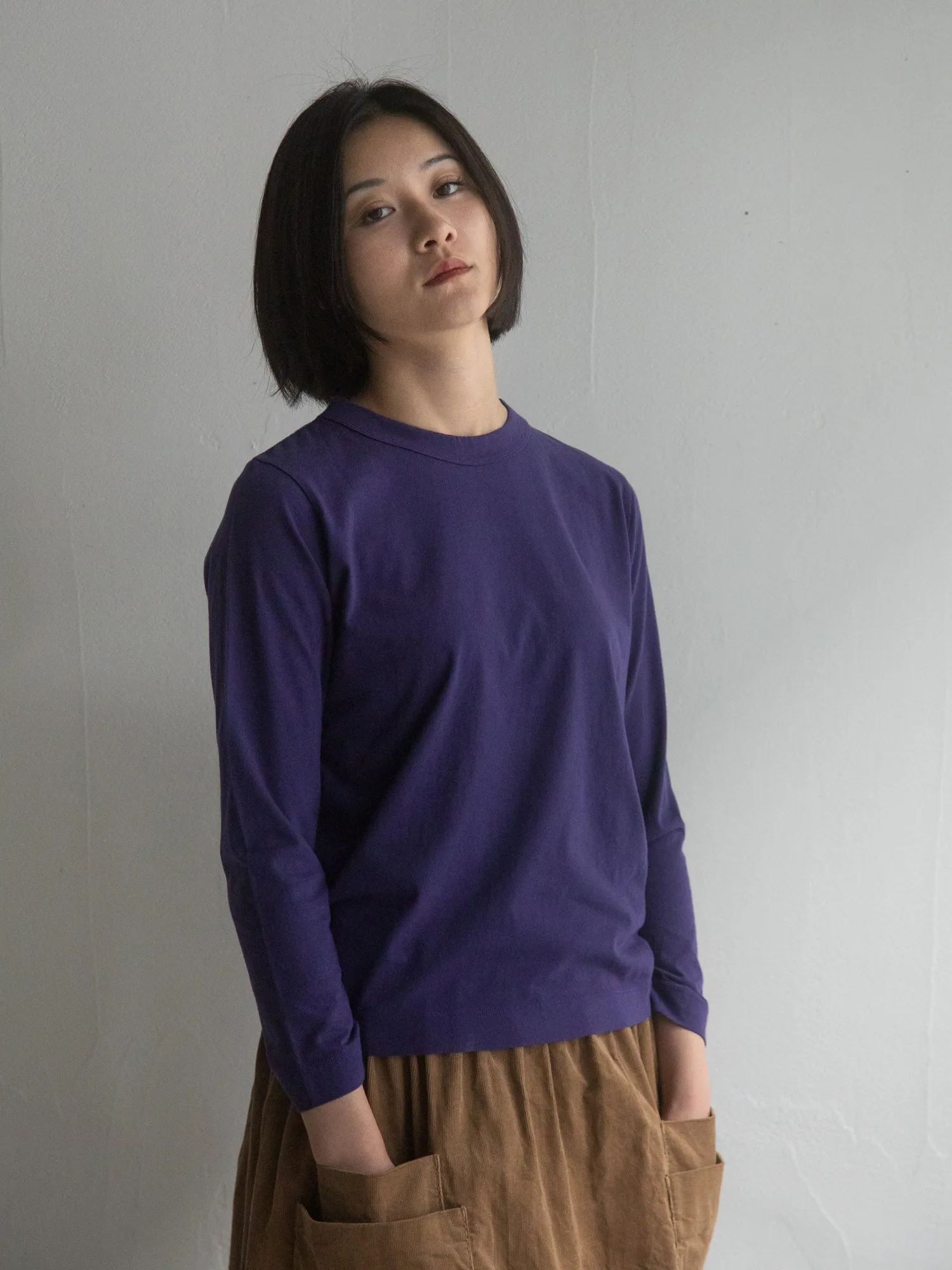 Long Sleeve T-Shirt – Purple