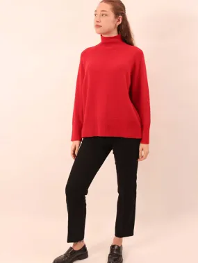 Marella FALANGE Turtleneck Jumper In Red 24233661842 Col 001