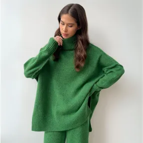 Matior™ | Viral Turtleneck Knit Set