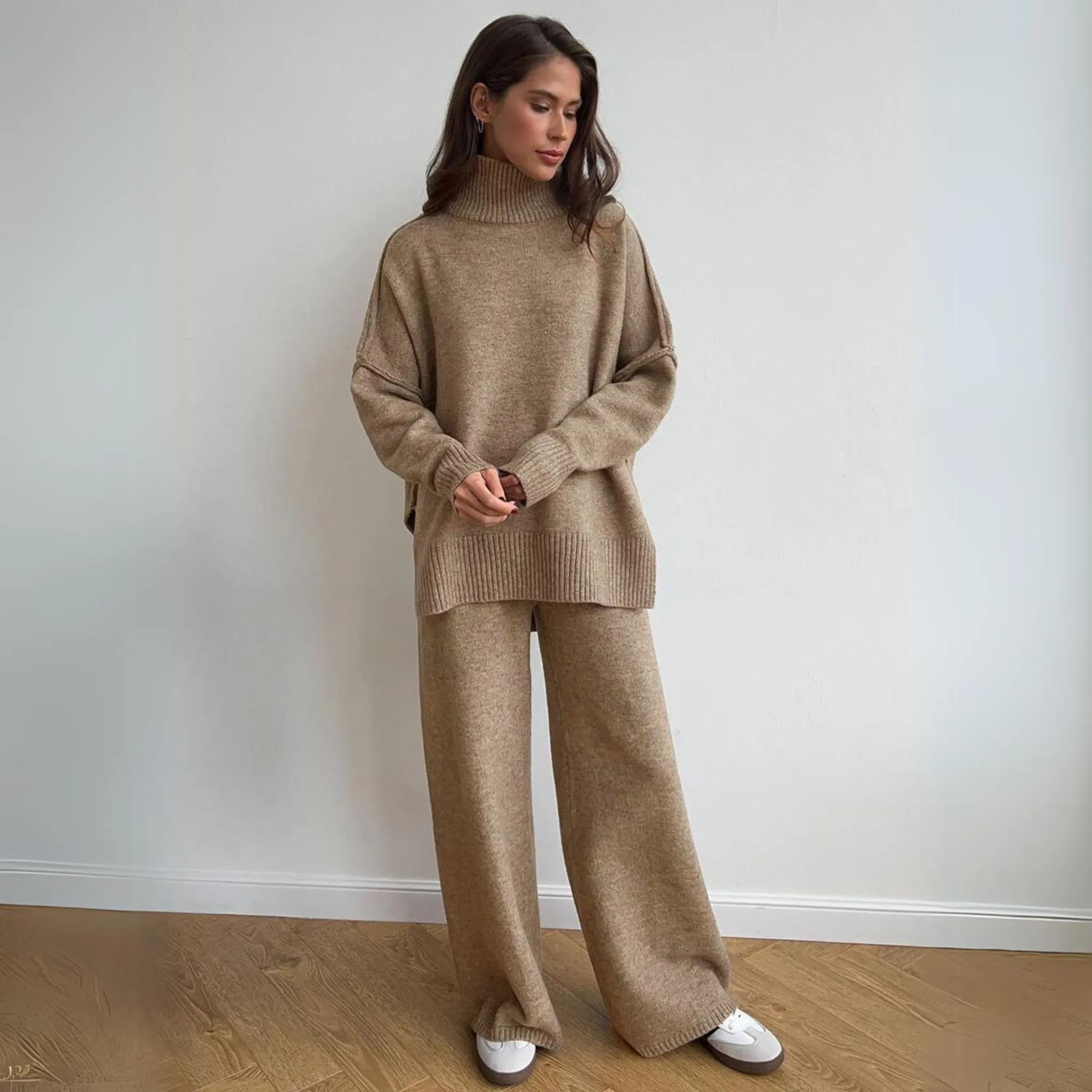 Matior™ | Viral Turtleneck Knit Set