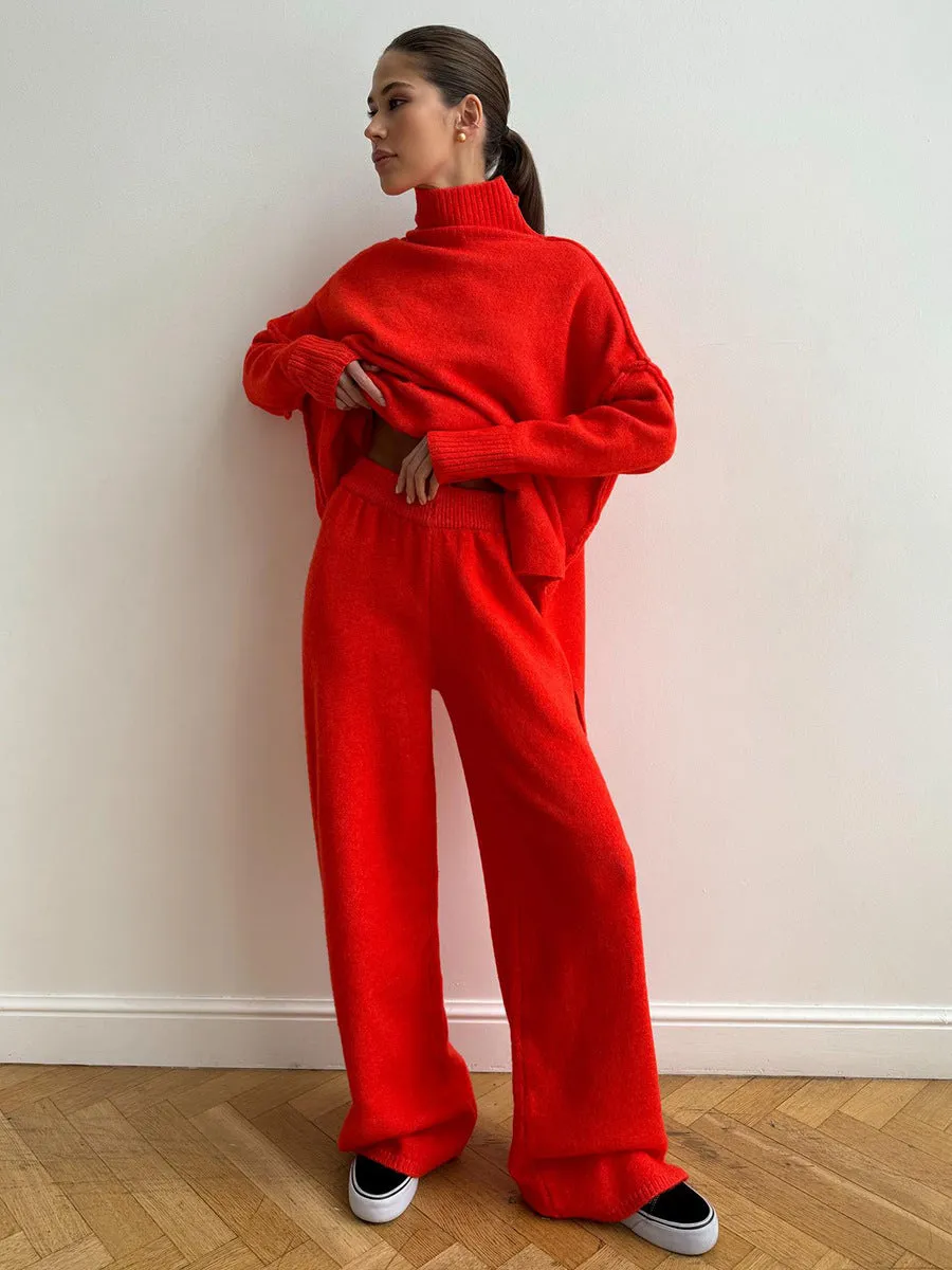 Matior™ | Viral Turtleneck Knit Set