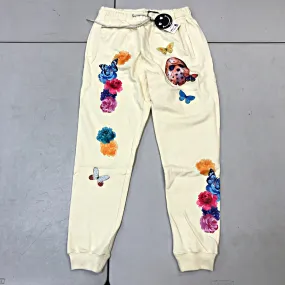 Men's Roku Studio Floral Mask Joggers Eggshell