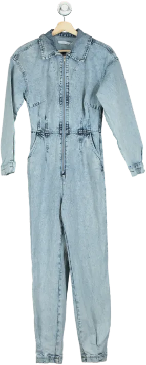 Michelle Keegan Light Denim Jumpsuit UK 8