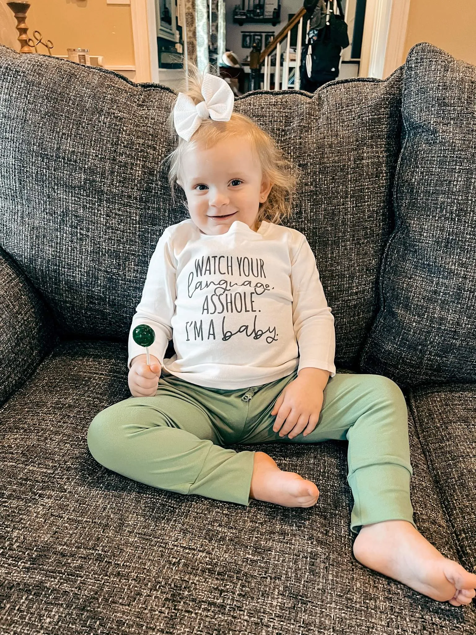 Mint Joggers 12/18 to 4T