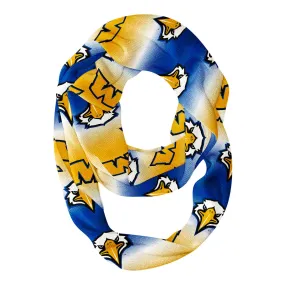 Morehead State Eagles All Over Logo Game Day Collegiate Women Ultra Soft Knit Infinity Scarf by Vive La Fete