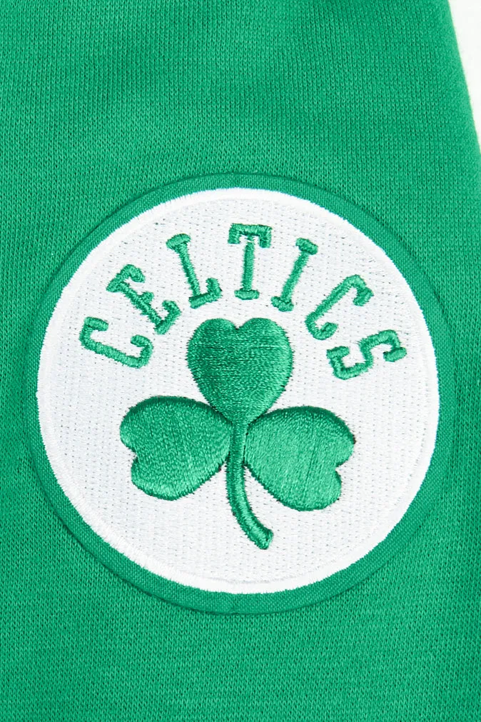 NBA BOSTON CELTICS CLASSIC LITTLE BOYS FLC FZ HOODIE (KELLY GREEN)