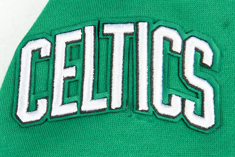 NBA BOSTON CELTICS CLASSIC LITTLE BOYS FLC FZ HOODIE (KELLY GREEN)