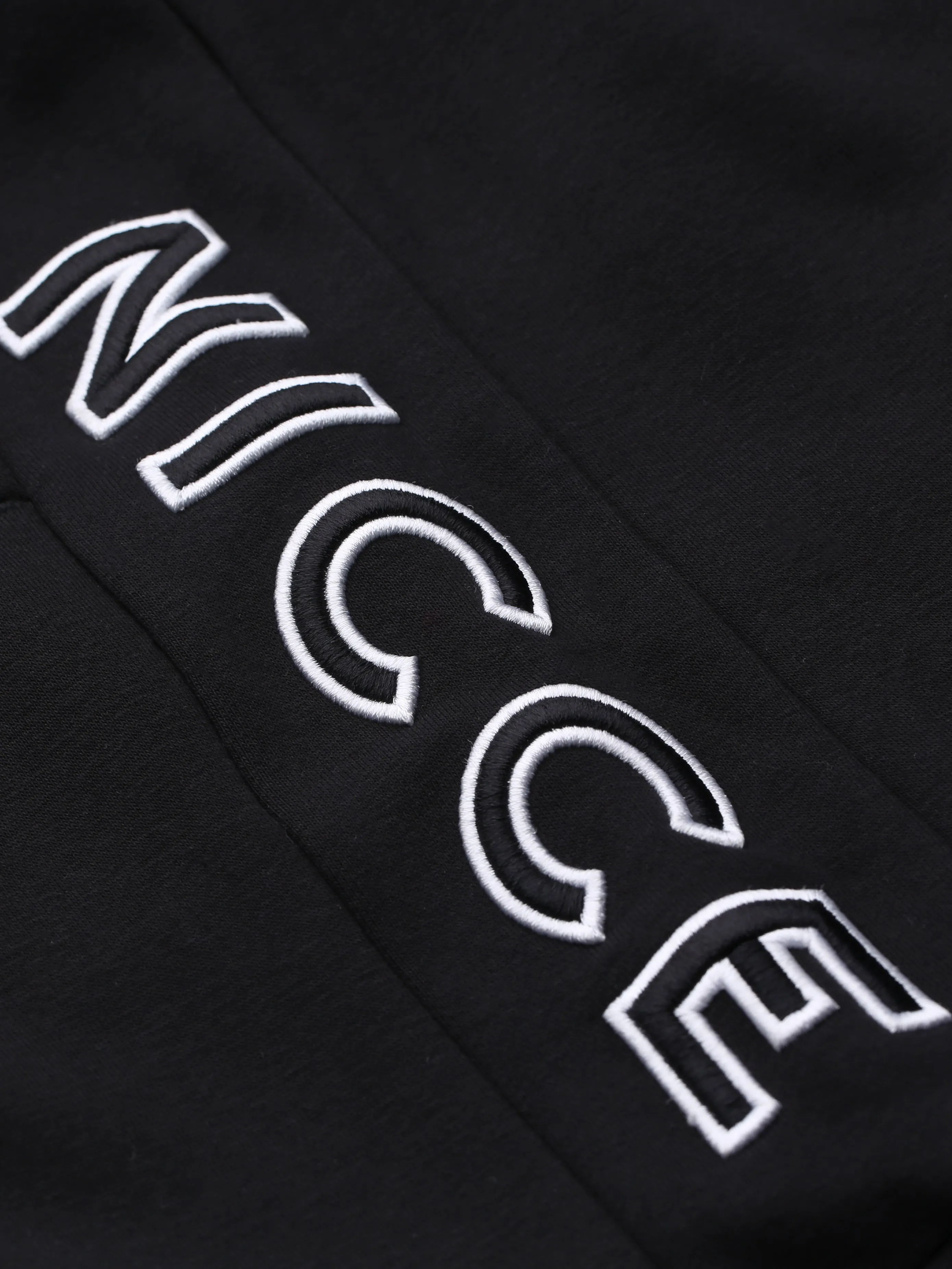 NICCE Mens Mercury Outline Joggers | Black