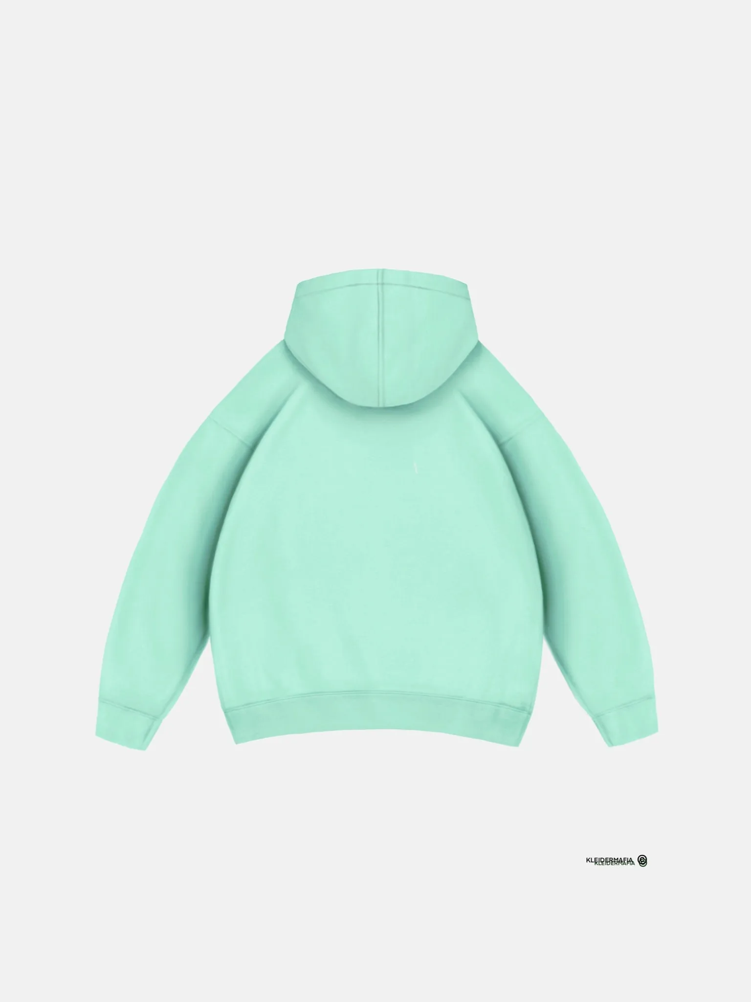 Oversize Basic Hoodie - Mint