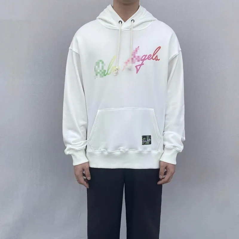 Palm Angels Hoodie Printed Hoodie Men's Loose Hoodie Coat