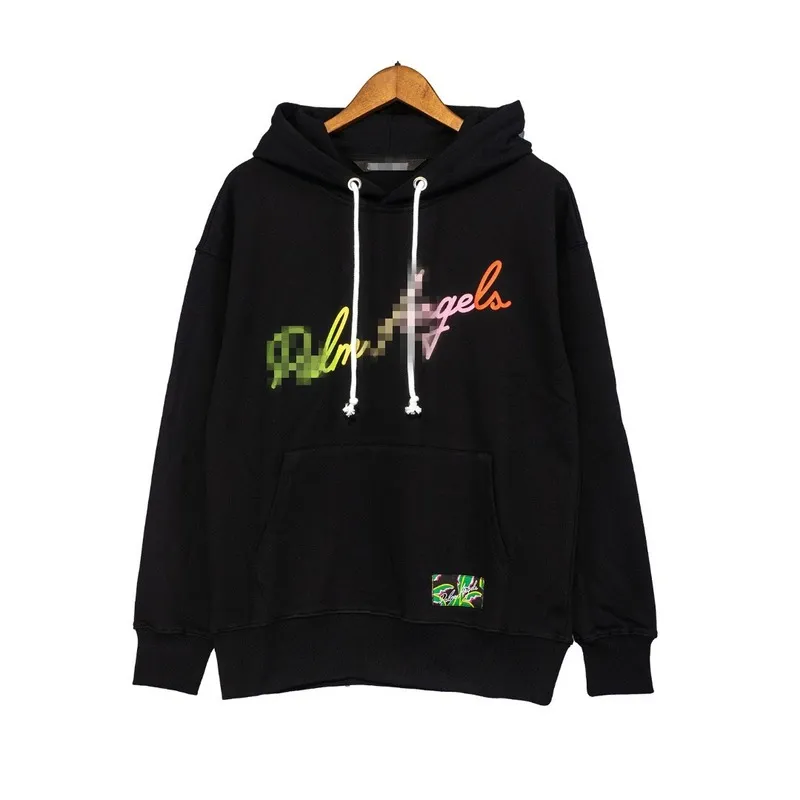 Palm Angels Hoodie Printed Hoodie Men's Loose Hoodie Coat