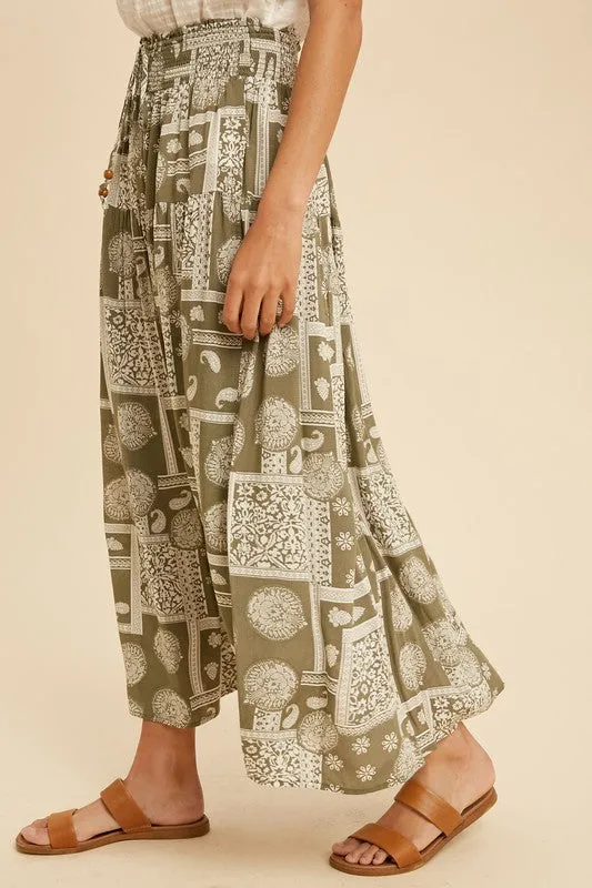 Patchwork Maxi Skirt