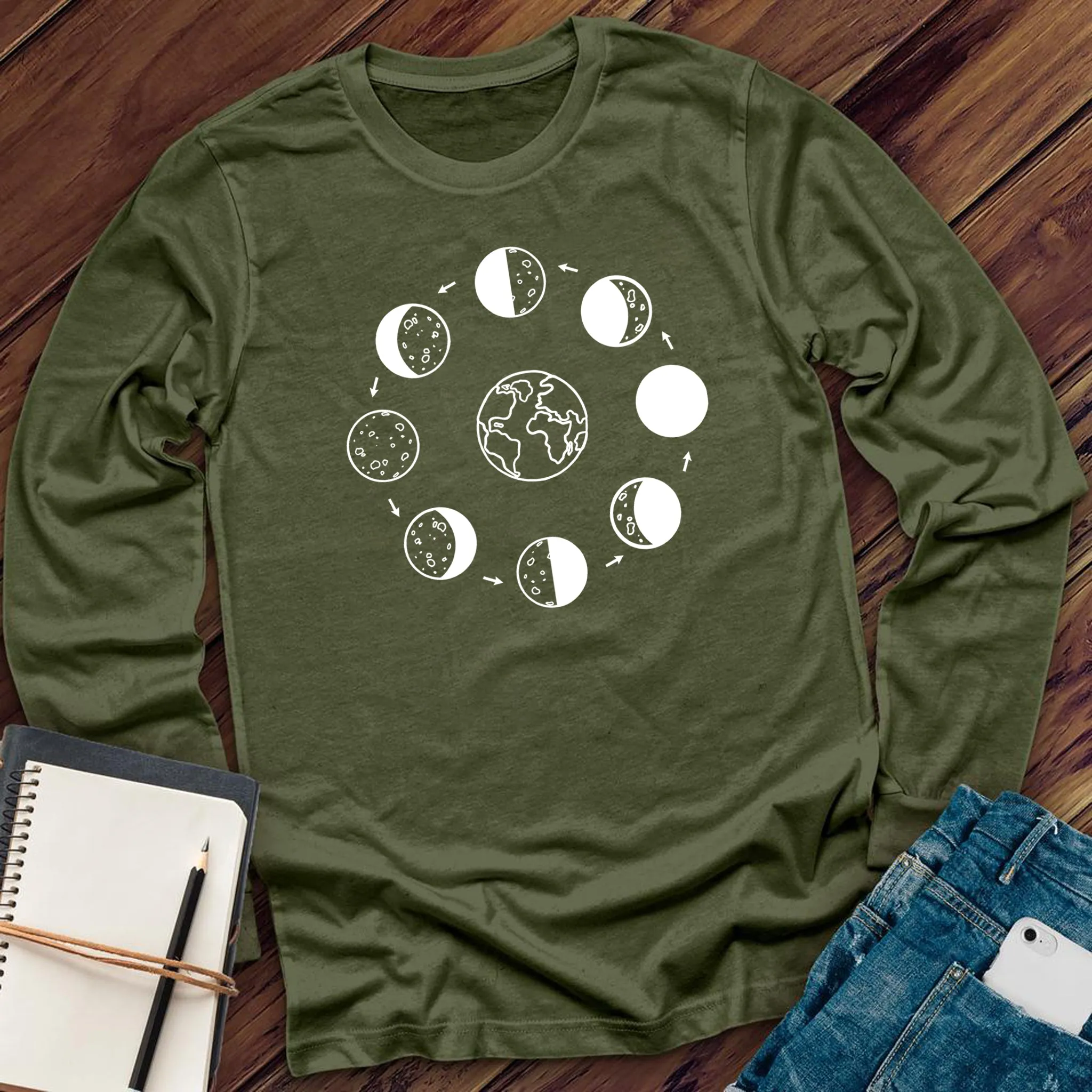Phases of The Moon Long Sleeve
