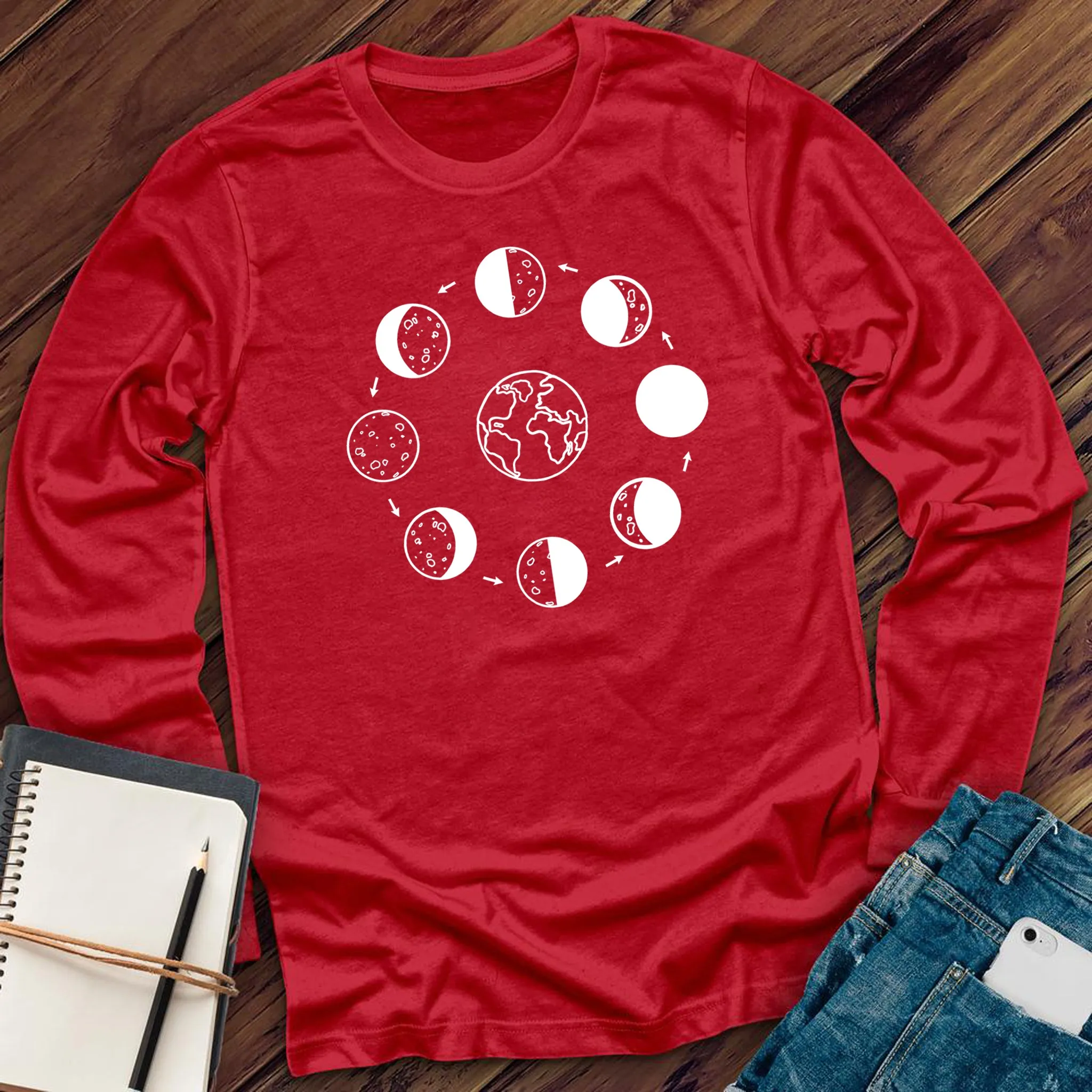Phases of The Moon Long Sleeve