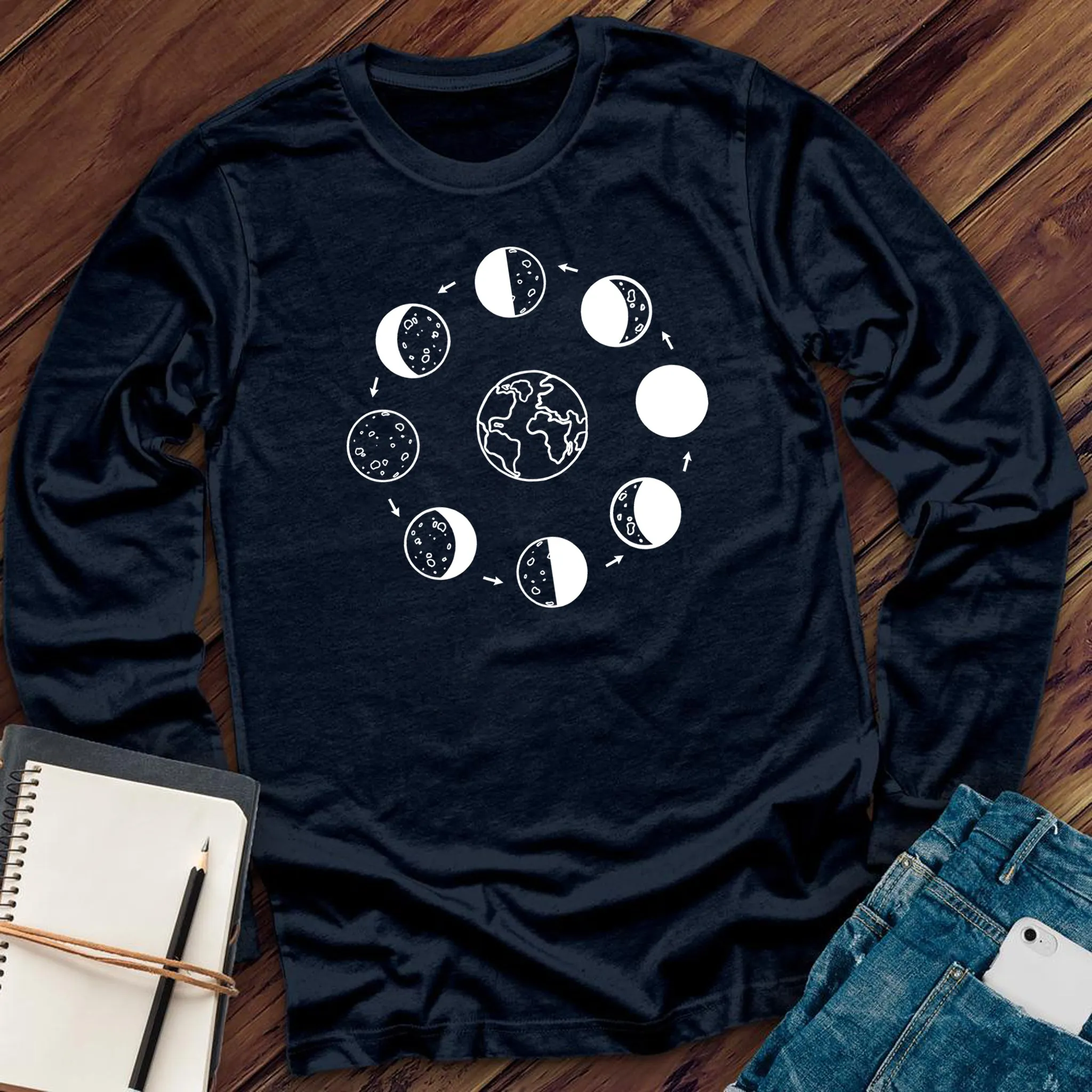 Phases of The Moon Long Sleeve