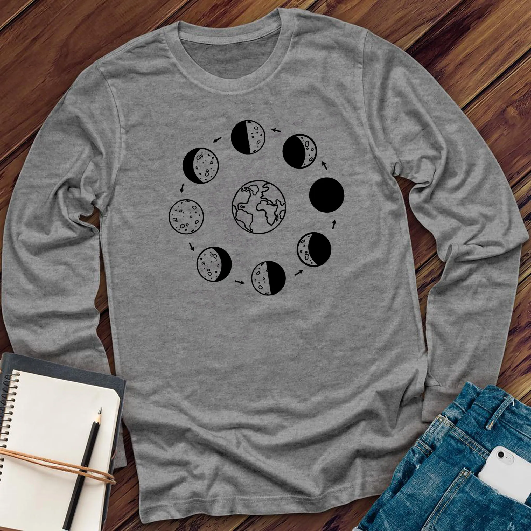 Phases of The Moon Long Sleeve