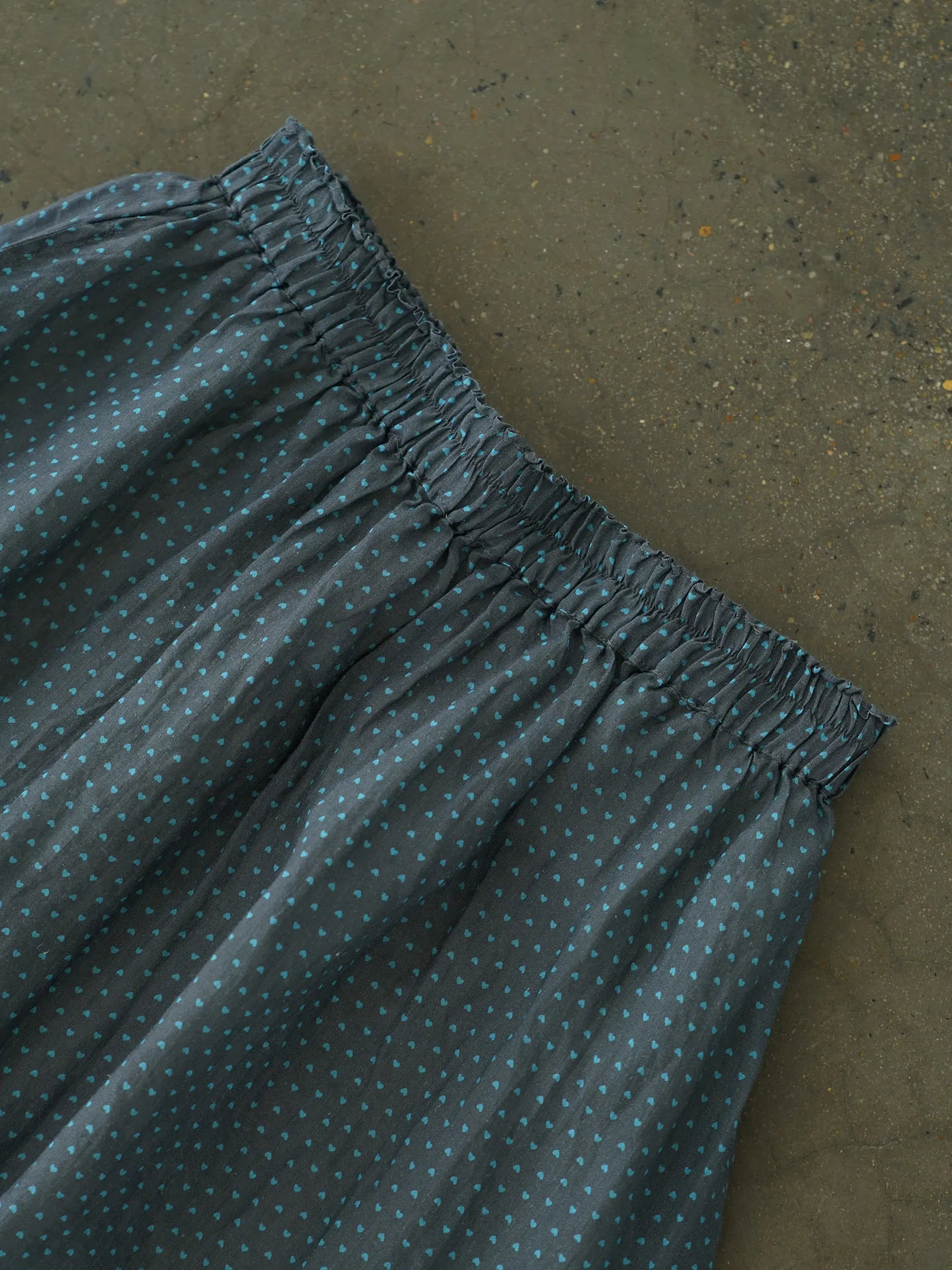 Polka Dot Maxi Skirt