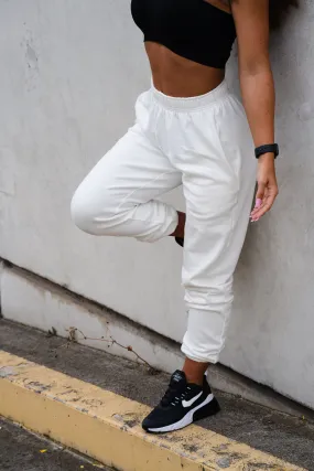 Remedy Joggers - White