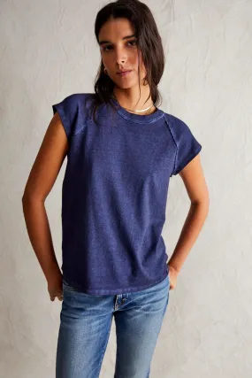 Riley Tee - Peacoat
