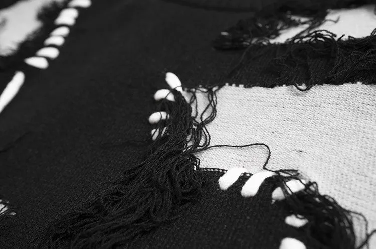 Ripped Sweater, Pullover Unisex