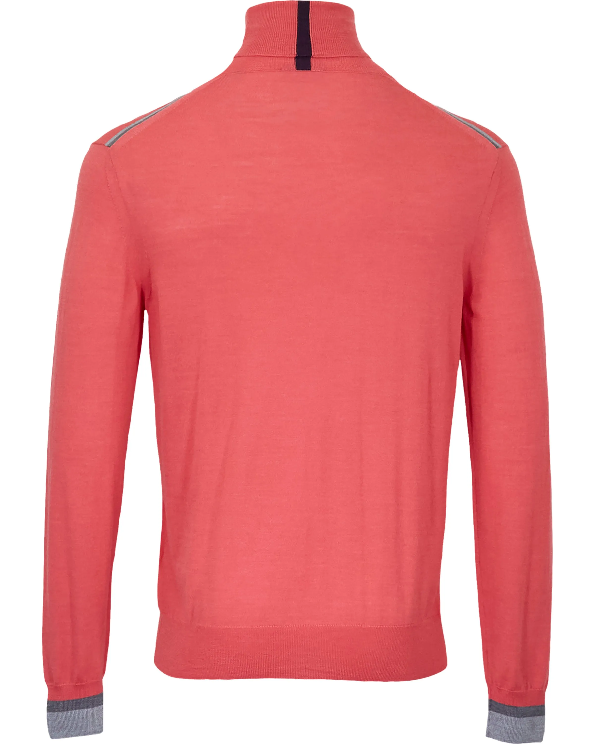 RONALD MERINO TURTLENECK SWEATER - ROSE