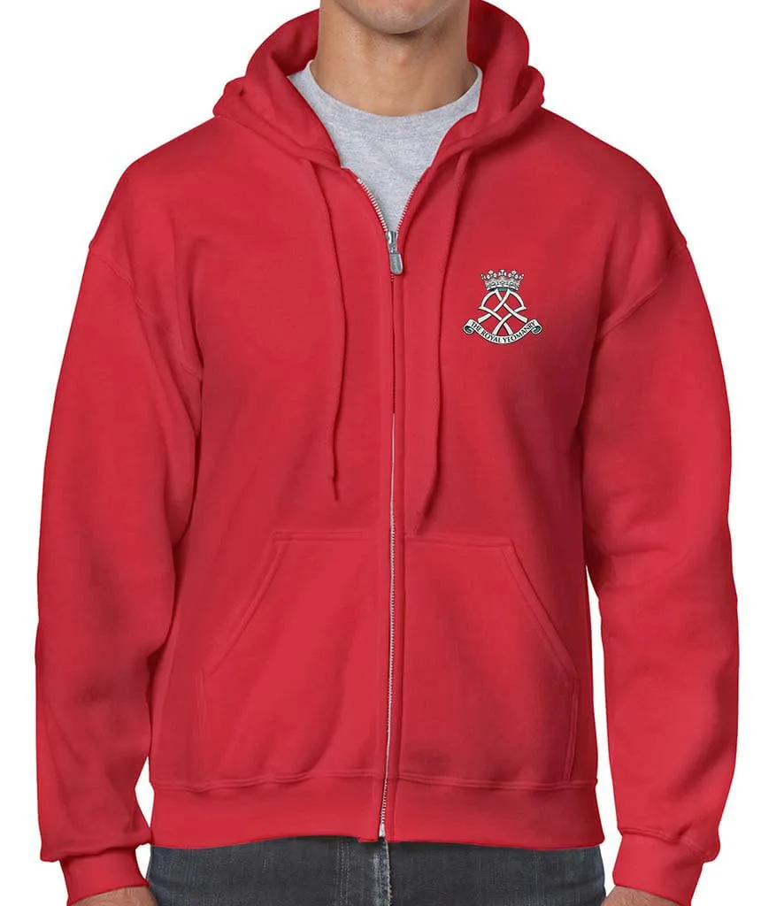 Royal Yeomanry Unisex Full Zip Hoodie