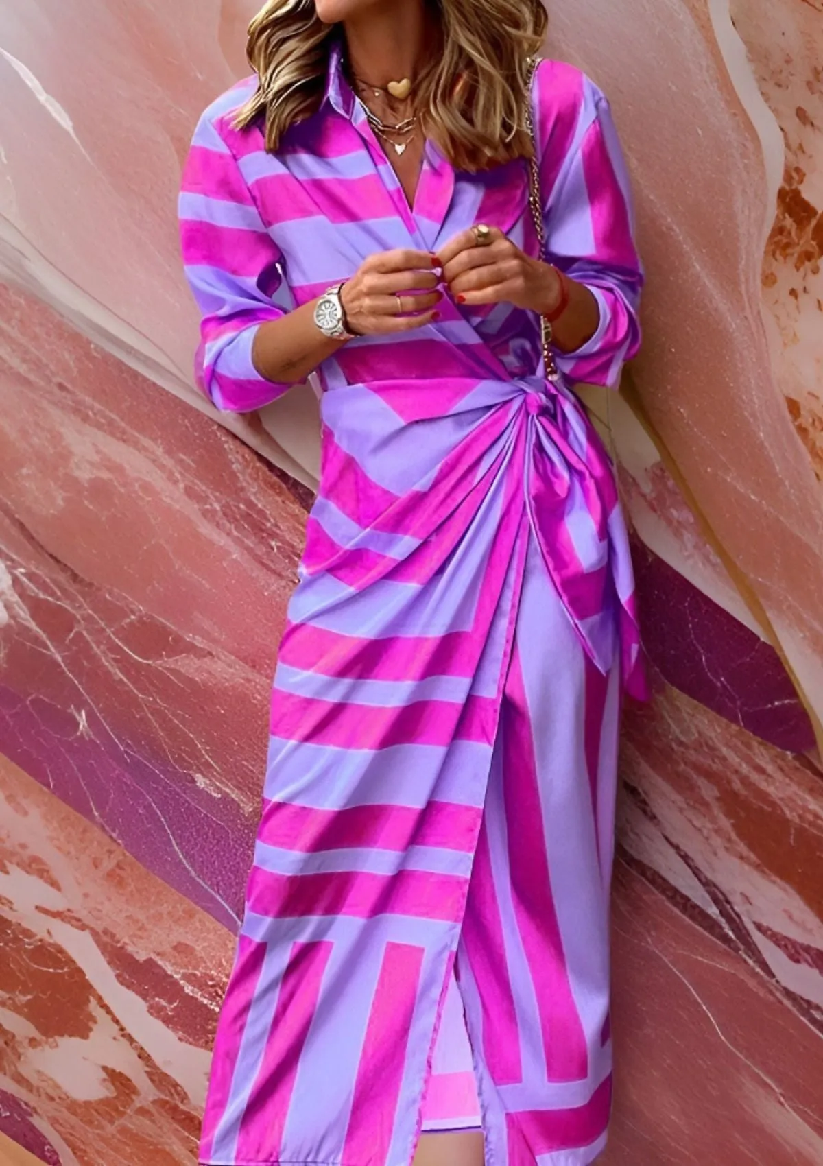Ruth™ Elegant Wrap Dress
