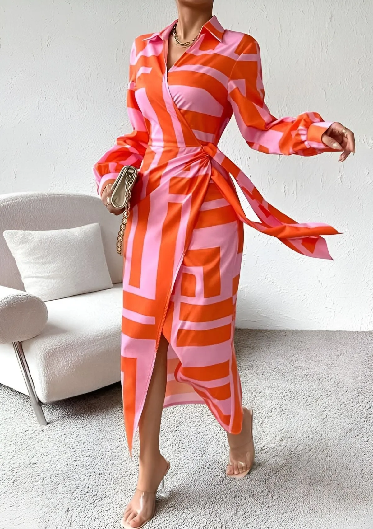 Ruth™ Elegant Wrap Dress