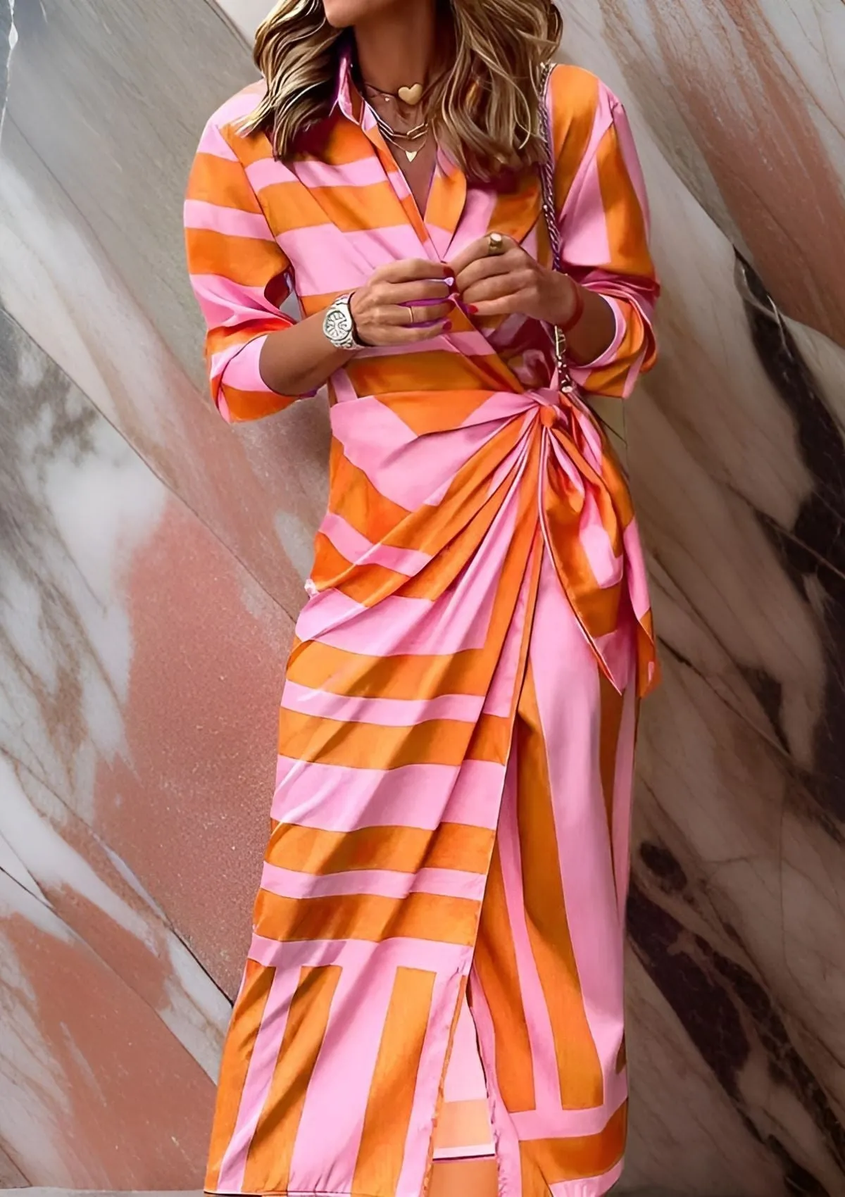 Ruth™ Elegant Wrap Dress