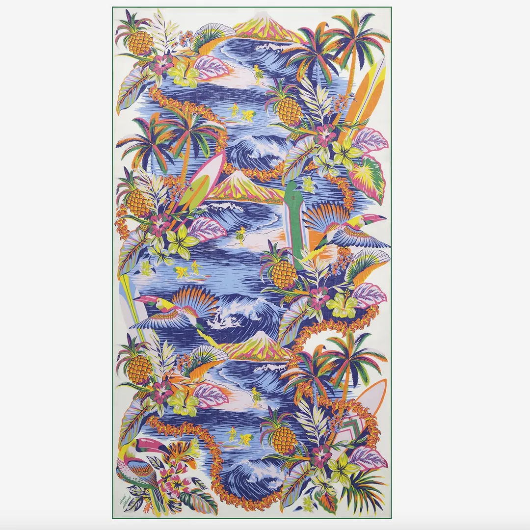 Scarf 100 'Hawai' in White by Inoui Editions