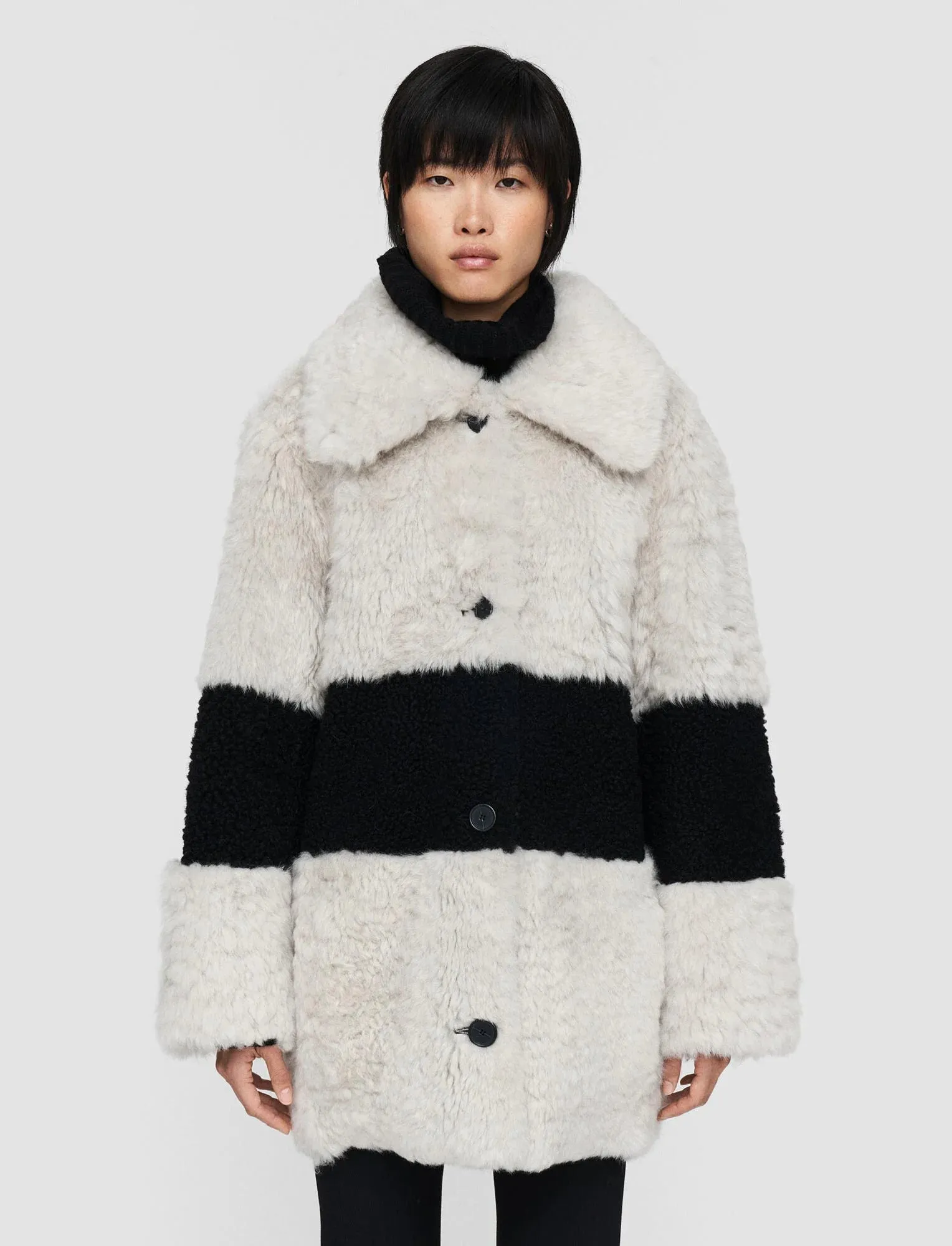 Shearling Collage Abingdon Reversible Coat