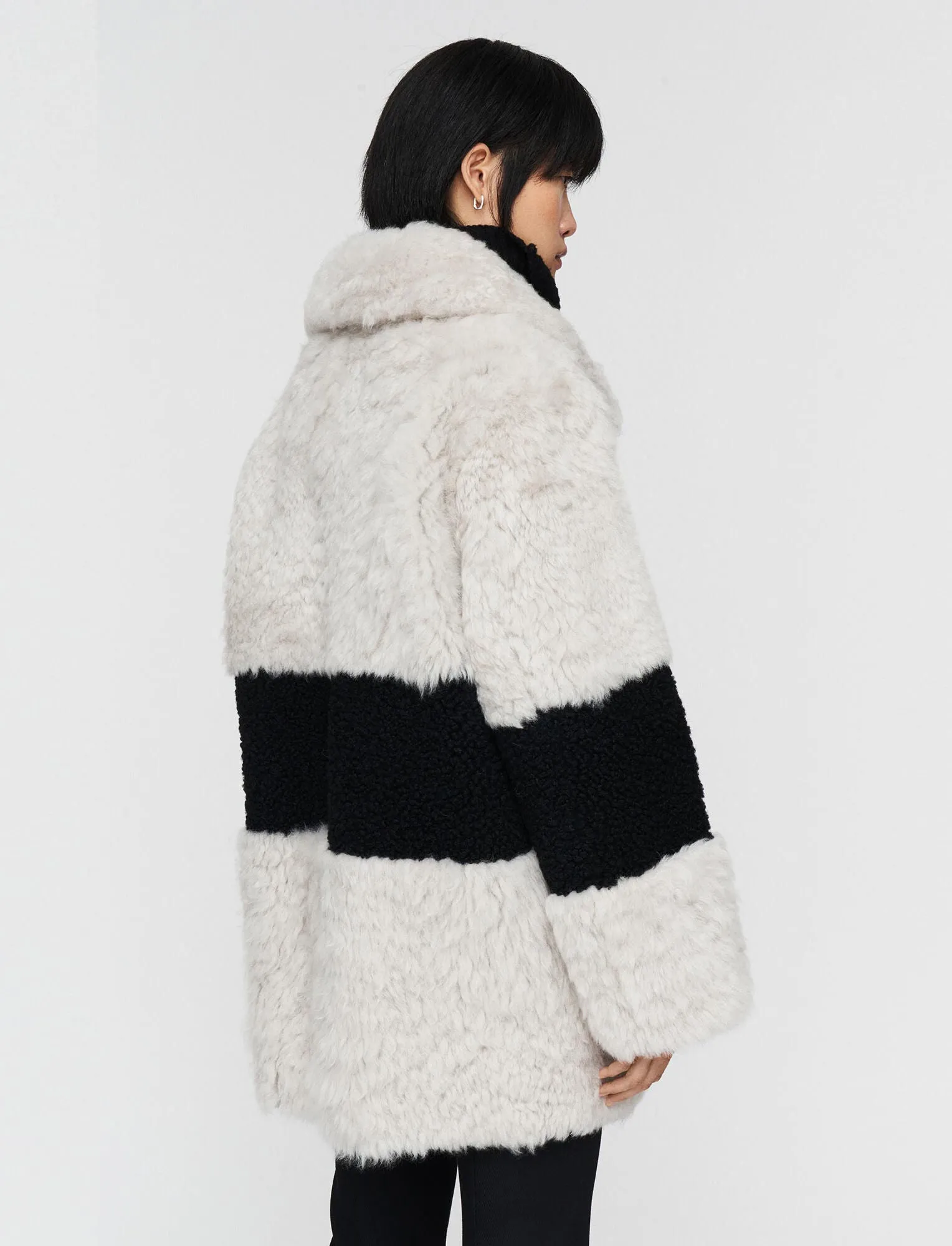 Shearling Collage Abingdon Reversible Coat