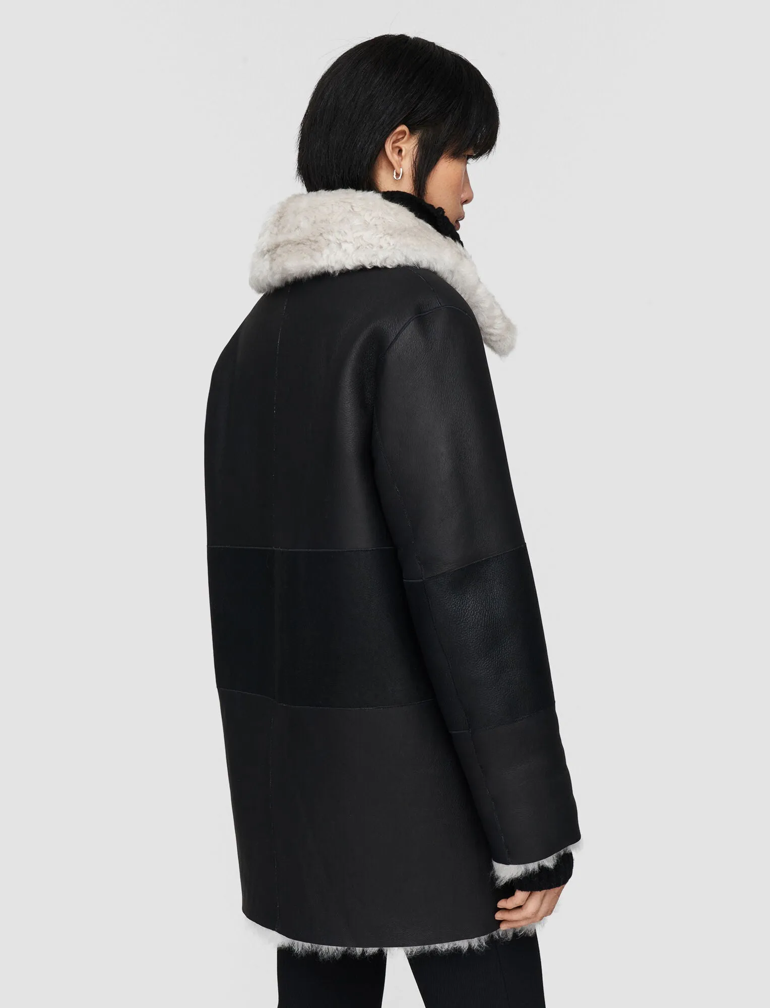 Shearling Collage Abingdon Reversible Coat